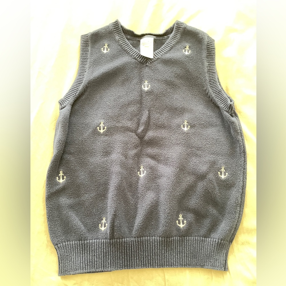 Gymboree Boys V-Neck Knit Sweater Vest